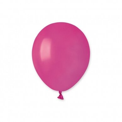 Balloon pastel dark pink, 3