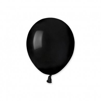 Balloon pastel, black 3