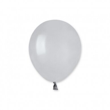 Balloon pastel 5" "gray" 2