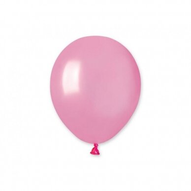 Balloon metal pink 2