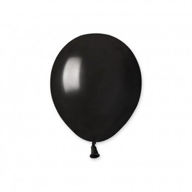 Balloon metalic  "black" 2