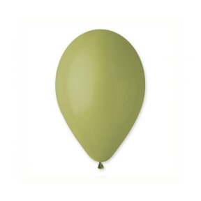 Pastel balloons Olive Green,