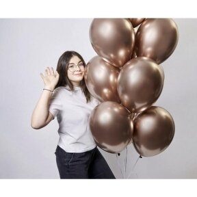 Shiny balloons GB150 rose gold