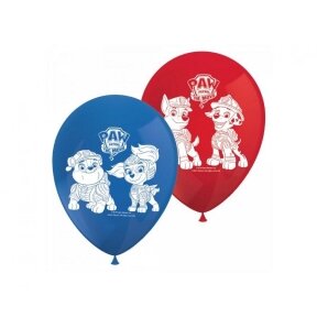 Set of 8 balloons "Paw Patrol-The Movie"