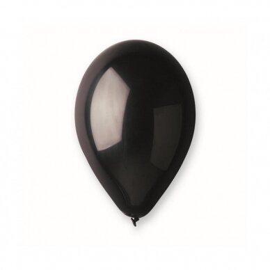 Balloon pastel, black 1