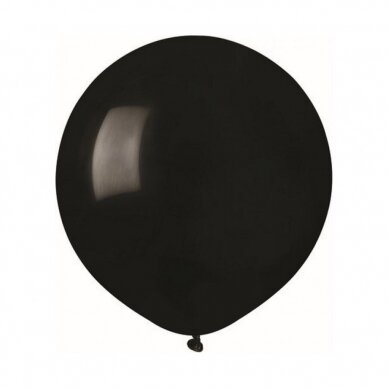 Balloon pastel, black 2