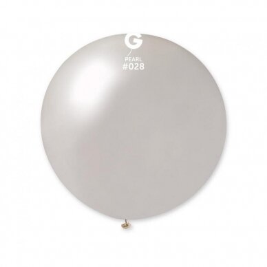 Balloon metal, pearl, 028 2