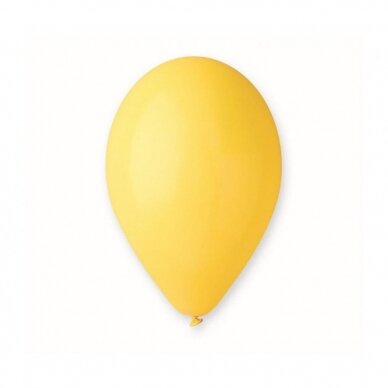 Balloon pastel yellow