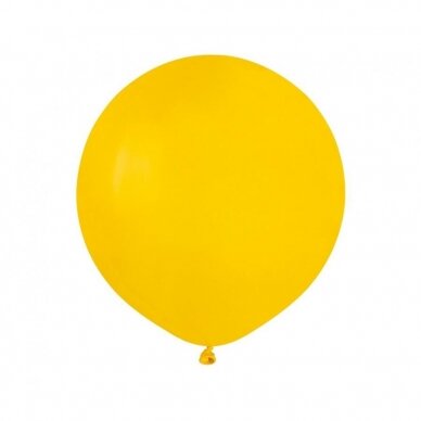 Balloon pastel yellow 1