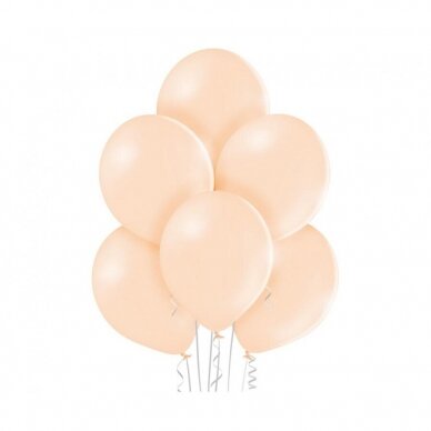 B105 balloon Pastel Peach Cream / 100 pcs.