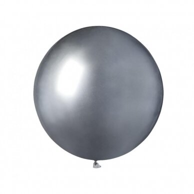 Shiny balloons silver 2