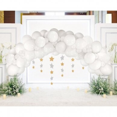 Balloon garland B&C, white, 70 pcs 2