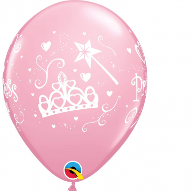 Qualatex 17938 rund Princess Latex Ballon, 27,9 cm