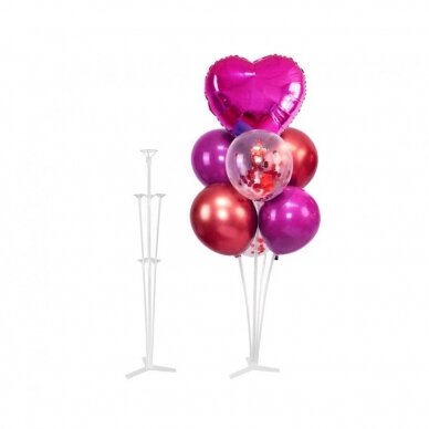 Balloon bouquet frame for 7 balloons, 70 cm