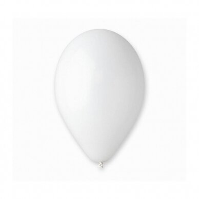 Balloon pastel white