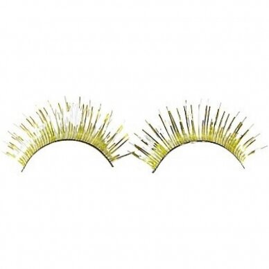 Eyelashes "Glitter Gold"