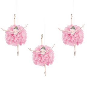 Pink Ballerina Hanging Decoration