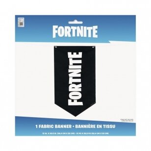 Dekoracija vėliava "Fortnite""(30.4 x 52 cm)