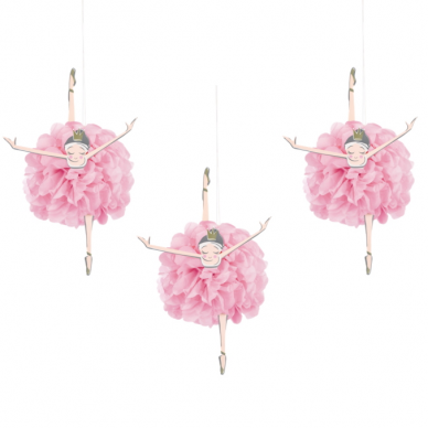 Pink Ballerina Hanging Decoration