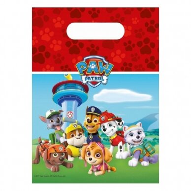 Party bags Paw Patrol, 6 pcs.