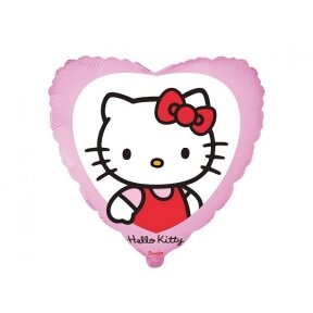 Foil baloon 18" FX Hello Kitty in the Window, packed