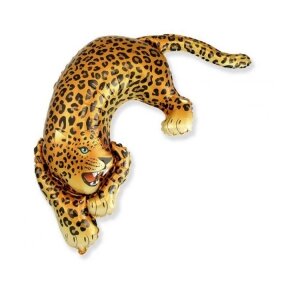 Foil balloon FX 24" - Savage Leopard