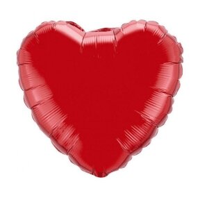 Foil Balloon JUMBO FX - "Heart" (red)