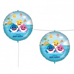 Folinis balionas "Baby Shark Fun in the Sun" (46cm)