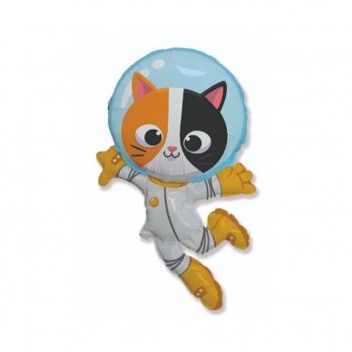 Foil balloon Astronaut Cat, packed, FX, 24"