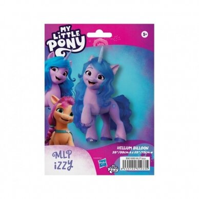 Folinis forminis balionas mano mažasis ponis "My little pony Izzy", (99x75cm) 1