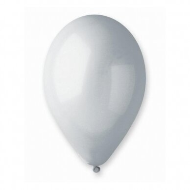 Balloon pastel 5" "gray" 3