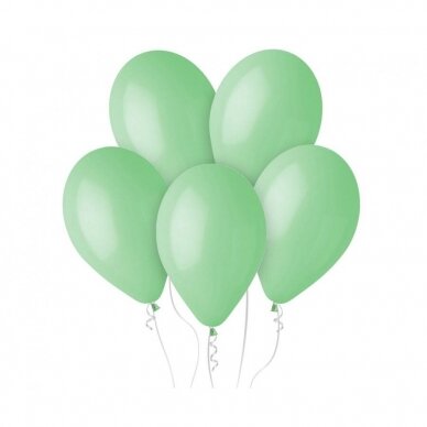 Balloon pastel mint green 4