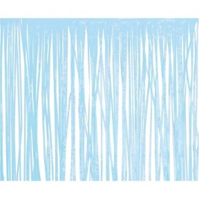 Fringe Deco Curtain, pastel light blue, 100 x 200 m