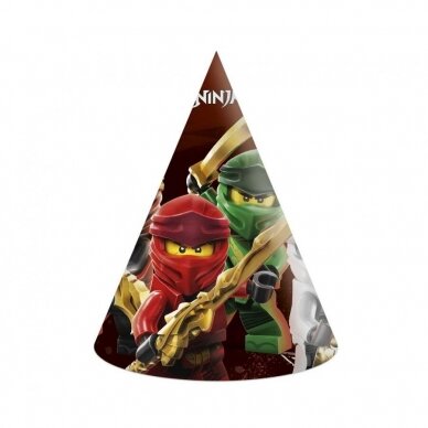 Paper hats Lego Ninjago, 6 pcs