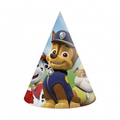 Paper hats Paw Patrol - Ready For Action, 6 pcs.