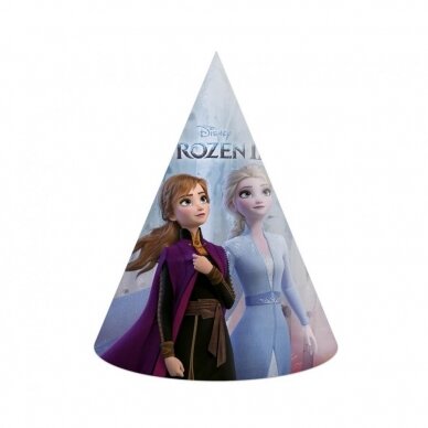 Paper hats Frozen 2, 6 pcs