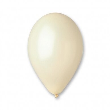 Balloon metal ivory 3