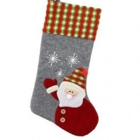 Christmas felt sock Santa Claus, size: 51 cm