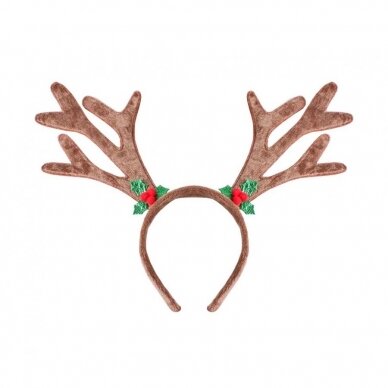 Headband Reindeer Antlers, brown 1