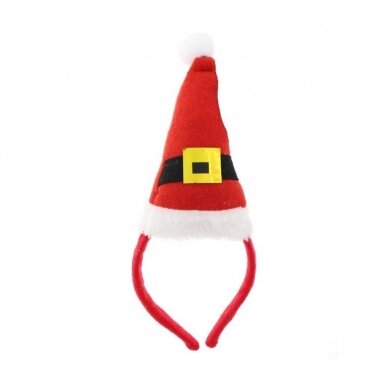 Santa hat headband 11x19 cm 1