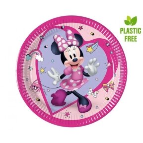 Paper plates Minnie Junior, next generation 20cm, 8 pcs (plastic-free)