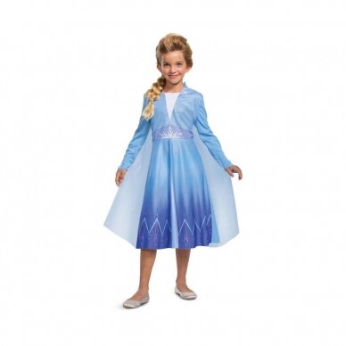 Elsa Basic role-play costume - Frozen 2 (licensed), size S (5-6 yrs)