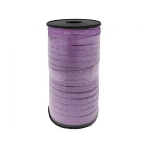 Glitter deco ribbon, violet, 100y (92 m)