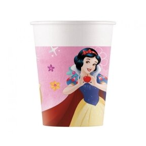 Paper cups (WM), Princess Live Your Story, 200ml, 8 pcs. (SUP label)