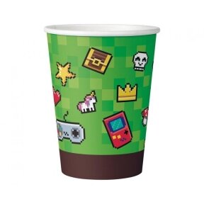 Paper cups Game On, 6 pcs.