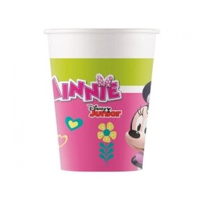 Paper cups (WM) Minnie Happy Helpers, 200 ml, 8 pcs (SUP label)