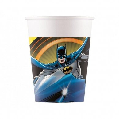 Paper cups (WM), Batman, 200ml, 8 pcs (SUP label)