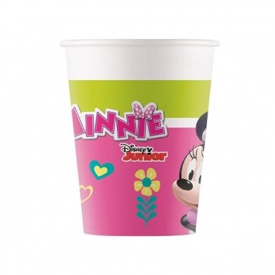 Paper cups (WM) Minnie Happy Helpers, 200 ml, 8 pcs (SUP label)