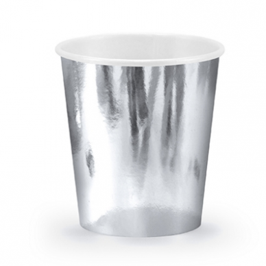 Cups, silver, 220ml