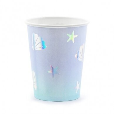 Paper cups Narwhal, mix, 220ml